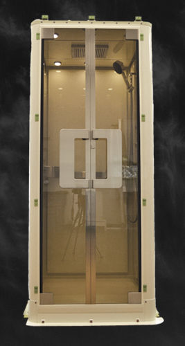 Ducha para avión - SQUARE - Jeff Bonner Research & Development Inc