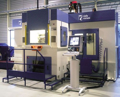 Máquina transfer rotativa - TSP 2: 4 - Mandelli Sistemi SpA - de carga / de descarga / de fresado
