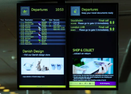 FIDS para aeropuerto - Net Display Systems