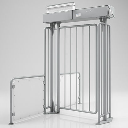 Puerta de acceso giratoria - MPG - Magnetic Autocontrol Group - automática / para aeropuerto