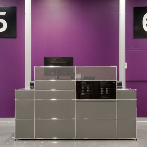 Mostrador de facturación - 4/8 - USM Airportsystems AG - de embarque / para aeropuerto