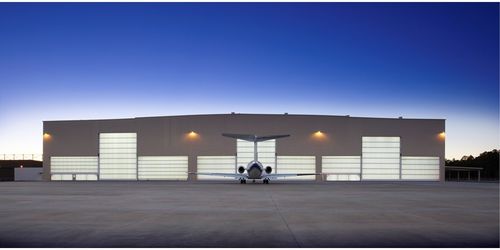 Puerta de hangar plegable - Megadoor VL3190  - Assa Abloy Entrance Systems - de tejido