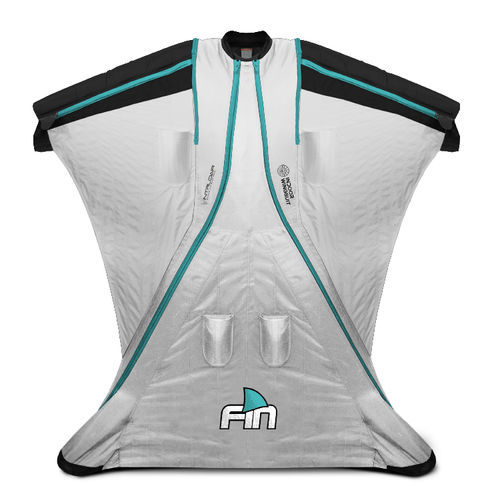 Traje para paracaidismo - FIN ® - Intrudair Skydive & Base Gear - de wingsuit / unisex / blanco