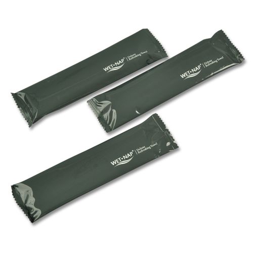 Toallita refrescante para avión de línea - Wet-Nap Grey - Wet-Nap Europe bvba