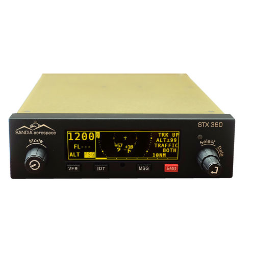 ADS-B receptor - STX 360 Sentinel - Sandia Aerospace - transceptor / para el tráfico aéreo / meteorológico