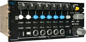 Panel de audio - A-711L  - Technisonic Industries Ltd.