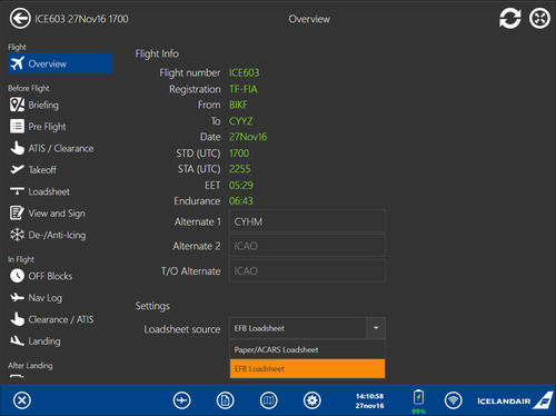 Software de gestión - Paperless Flight Bag - IFS - International Flight Support ApS - análisis de datos / de planificación de vuelo / para la aeronáutica