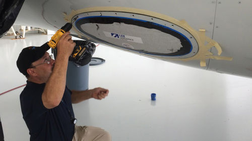 Cristal para luz de navegación para avión de línea - LASPSF900 series - Lee Aerospace, Inc. - no especificado
