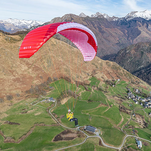 Parapente montaña - Yeti 6 - GIN Gliders - prestación / monoplaza