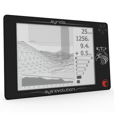 Altivario GPS para vuelo libre - SYS'Evolution - Syride - con medidor de G's