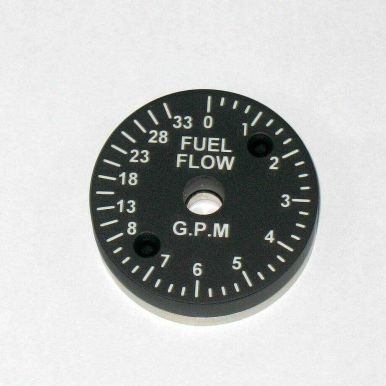 Panel de control para avión - FUEL FLOW - Aeromaoz Ltd. - retroiluminado