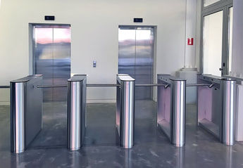 Torniquete de una barra - BAR ONE - Cominfosec - para control de acceso / para aeropuerto