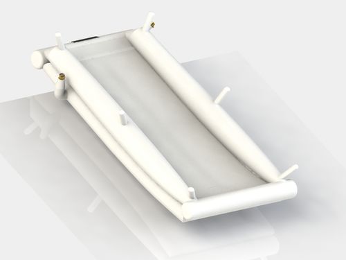 Rampa de evacuación para avión - SR-320F - EAM WORLDWIDE - 1 vía