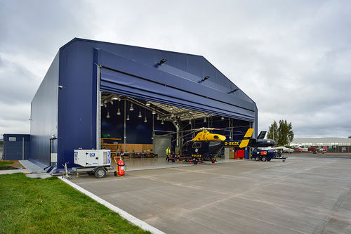 Hangar para helicóptero - NPAS - RUBB BUILDINGS LTD - para aeropuerto
