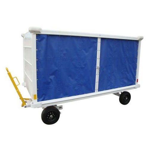 Carro de equipaje para el apoyo desde tierra - 15F3400 - Clyde Machines Inc. - con 4 ruedas / con lona / sellado