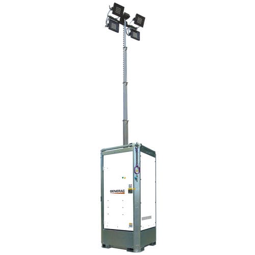 Torre de iluminación LED - Hydro Power Box - Generac Mobile