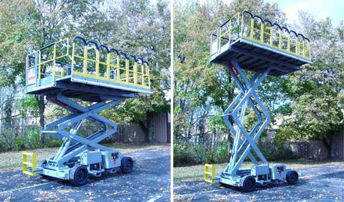 Plataforma elevadora de acceso - 16 SPL A - Lift-A-Loft Corporation - de tijera / para avión