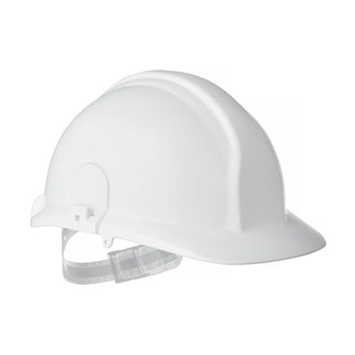 Casco para agente de pista - 401100 - Arco Ltd - de cara descubierta / blanco / azul
