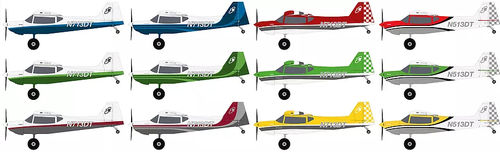 Avión monomotor - S-20 RAVEN - RANS - de motor de 4 tiempos / biplaza / superligero