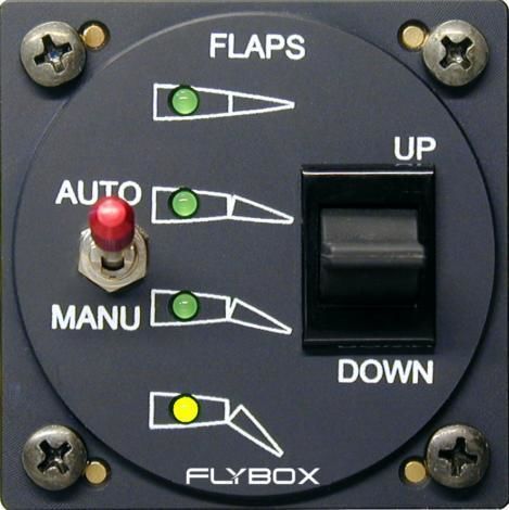 Unidad de control de los flaps - AIR EFC - Flybox Avionics - para avión