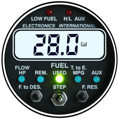Indicador de temperatura - FP-5L  - Electronics International - de presión / de caudal / digital