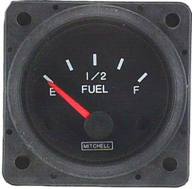 Indicador de nivel - D1-211-507 series - Mitchell Aircraft Products, Inc. - analógico / de combustible / para avión