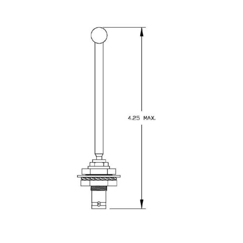 Antena para avión - AV-21 - RAMI - VHF
