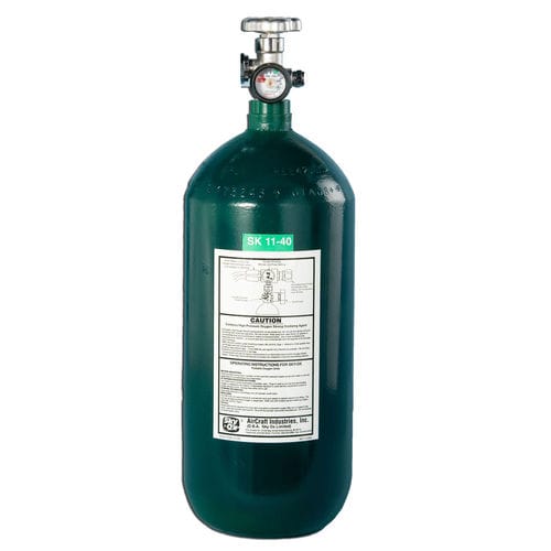 Botella de oxígeno para avión -  SK 11-40-CV - Skyox