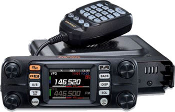 Transceptor de radio VHF - FTM-300DR - Yaesu USA - UHF / para avión / portátil