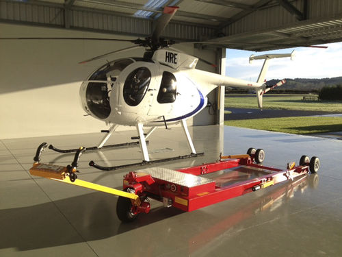 Tractor de remolque - V1020 - Helitowcart - para helicóptero / eléctrico / sin barra de remolque