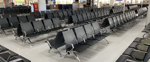 Asiento con estructura modular de poliuretano - Gateway  - Airport Seating Alliance - para aeropuerto / 3 plazas / 4 plazas