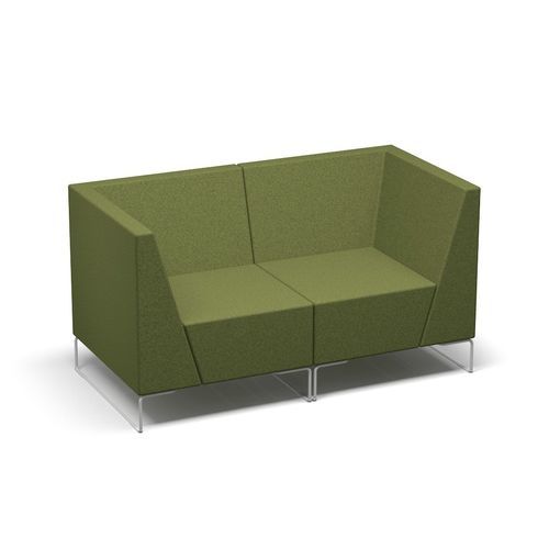 Sofá para sala VIP de aeropuerto - Lets  - Airport Seating Alliance - modular / de tejido / de metal