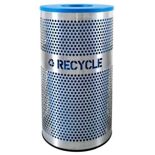 Cubo de basura para aeropuerto - Airport Seating Alliance - de suelo / de reciclaje