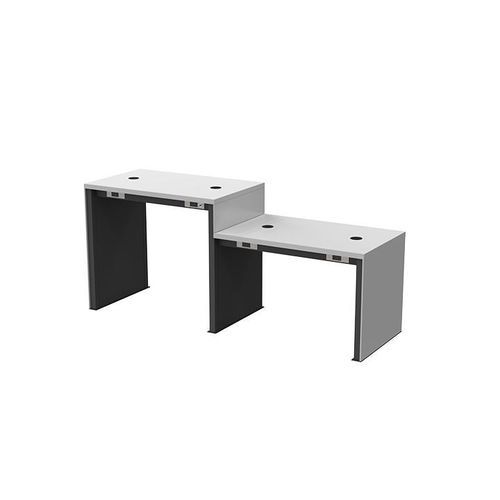 Mesa de carga - HUDSON DUAL HEIGHT 4ft, 36"W - Parabit Systems - para aeropuerto / de acero