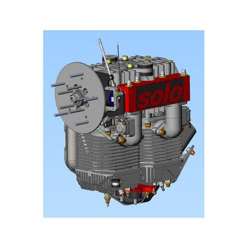 Motor de émbolo 10 - 50 caballos - 2350 - SOLO® VERTRIEBS- UND ENTWICKLUNGS GMBH - 10 - 50 kg / para ultraligero motorizado / para planeador propulsado