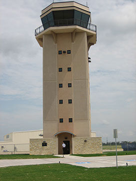 Torre de control para aeropuerto - Mesquite   - AJT Engineering - para la gestión del tráfico aéreo