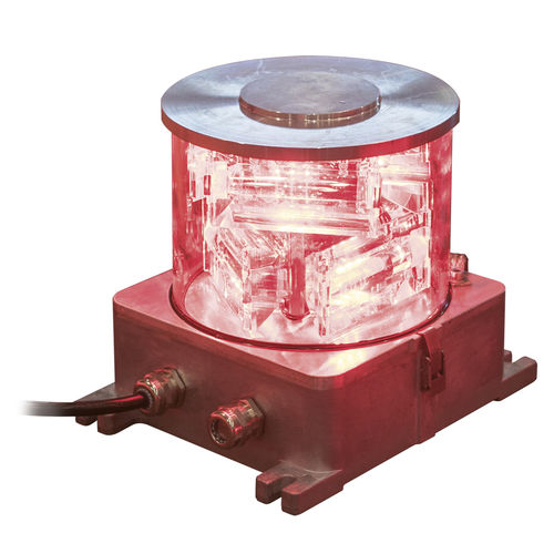 Luz de obstáculo - OBSTAFLASH COMPACT - Sirena S.p.A. - para aeropuerto / LED / de infrarrojos