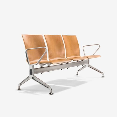 Asiento con estructura modular para aeropuerto - AS202  - UFL Group - 3 plazas / 4 plazas / para 2 personas