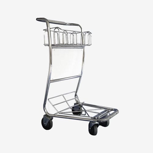 Carro de equipaje para terminal de aeropuerto - Airside  - UFL Group - con 4 ruedas / abierto / para pasajeros