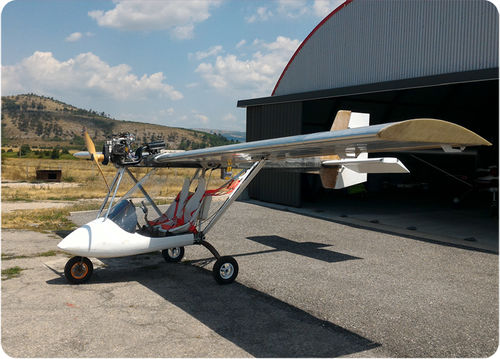 ULM para 2 personas - 23 - Aeroplanes DAR - de motor de 2 tiempos / de deporte / monomotor