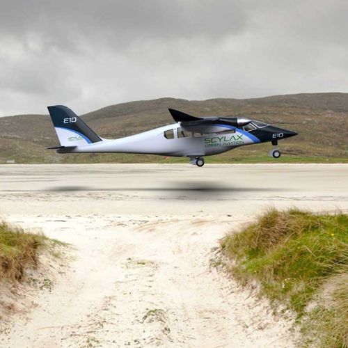 Avión de turismo - E-10 SCYLAX - Elektra Solar - con motor eléctrico / 10 plazas / ligero