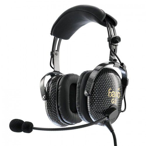 Casco con micrófono para piloto - FARO-G3 - Faro - para avión / antirruido