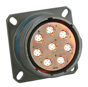 Conector PCB - Amphenol Aerospace - para aeronave / quadrax / twinaxial