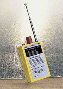Radiobaliza de localización personal portátil - EBC 102 - Emergency Beacon Corp. - resistente al agua