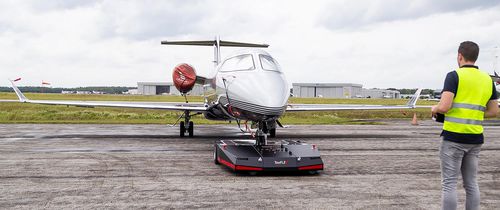 Tractor de remolque - TF5 - Towflexx international - para aeronave / eléctrico / sin barra de remolque