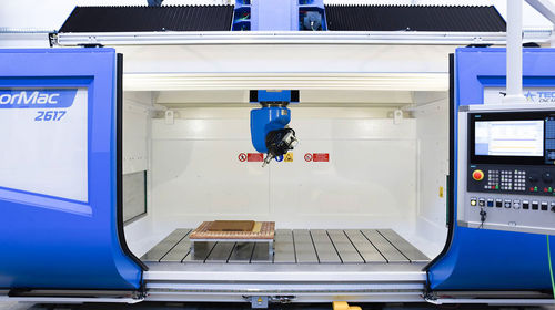 Centro de mecanizado 5 ejes - LABORMAC - COMI S.p.A. - vertical / para la industria aeroespacial / CNC