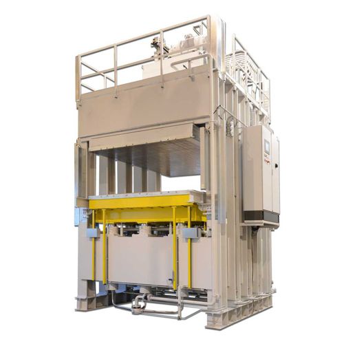 Prensa hidráulica - HÖFER PRESSTECHNIK GMBH - de formado / para la industria aeroespacial / vertical