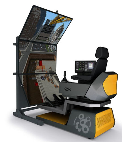 Simulador para equipos en pista - Advantage 3 screens - ANTYCIP SIMULATION - para vehículo de intervención / de prácticas / para investigación y desarrollo