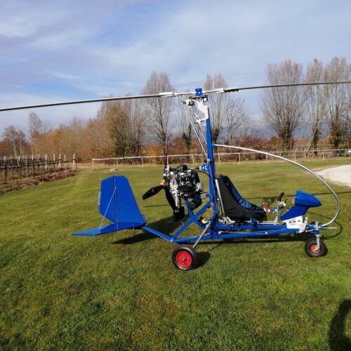 Autogiro monoplaza - LITE GYRO - carpenterie pagotto srl - de motor de 4 tiempos / con cabina de pilotaje abierta