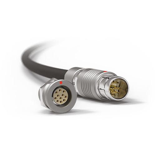 Conector audio/vídeo - Core Series Brass - Fischer Connectors - híbrido / de alimentación eléctrica / de datos